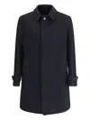 Lardini Wool Coat In Blue