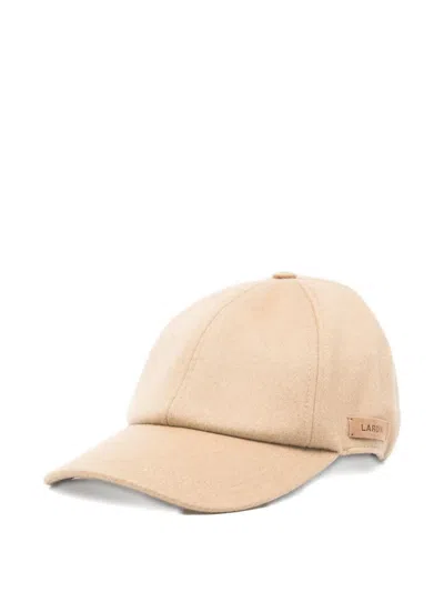 Lardini Wool Hat In Nude