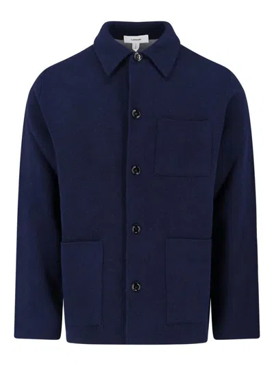 LARDINI ABRIGO MIDI - AZUL