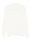 Lardini Long-sleeve Polo Shirt In White