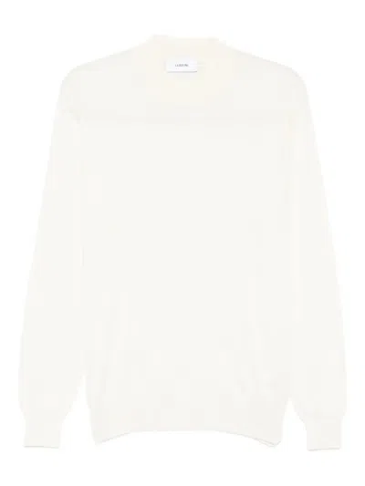 Lardini Wool Jumper In White