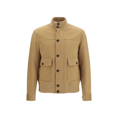 LARDINI WOOL OVES ARIES FULL-LENGTH MEN'S JACKET