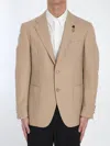 Lardini Cashmere Jacket Featuring Buttoned Cuffs