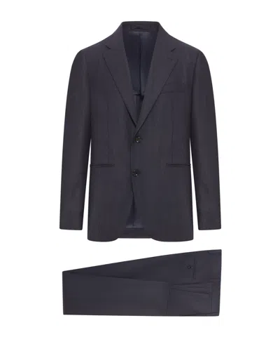 LARDINI WOOL SINGLE-BREASTED SUIT