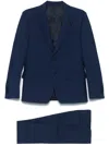 Lardini Wool Suit In Blue