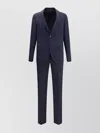 Lardini Wool Suit Flower Pin