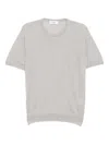 Lardini Wool T-shirt In Gray