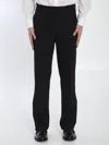 Lardini Wool Tailored Trousers In Black