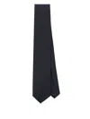Lardini Wool Tie In Blue