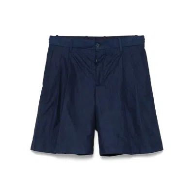 LARDINI X TOMMY HILFIGER BLUE SHORTS