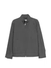 Lardini Zip Collar Jacket In Multi