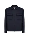 Lardini Zip-up Flap-pocket Jacket In Multi