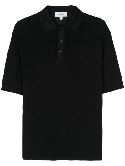 Lardini Polo Traforata In Black