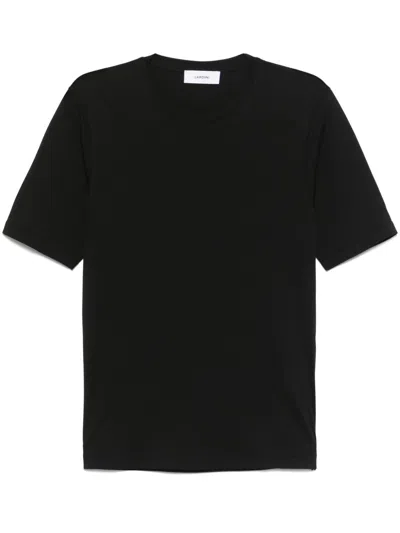 LARDINI LARDINIT-SHIRT WITH SIDE SLIT