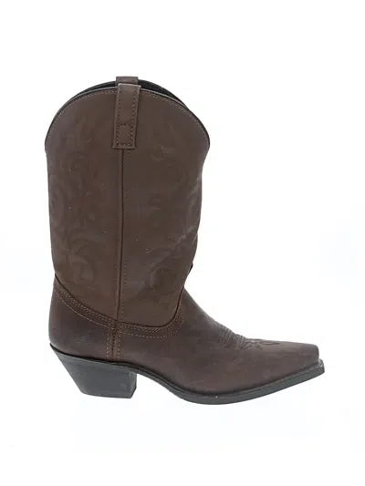 Pre-owned Laredo Boots In Brown