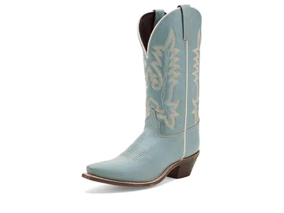 Laredo Carly Cowboy Women's Boots Light Blue: 8.5 B - Medium, Leather