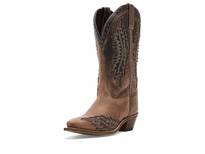 Laredo Coyote Creek Wide Calf Women's Boots Tan: 6 B - Medium In Animal Print