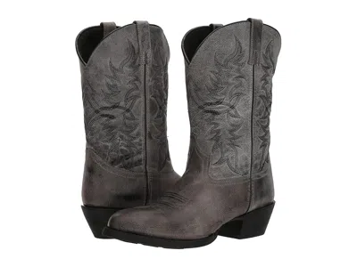 Laredo Harding Cowboy Boots Grey : 10 4e - Extra Wide, Leather In Gray