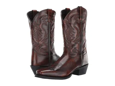 Laredo Lawton Cowboy Boots Tan : 7 D - Medium, Leather In Brown