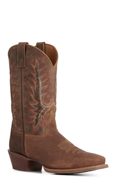 Laredo Men's Kent Brown Cutter Toe Cowboy Boots