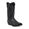 Laredo Mens Laramie Flat Heel Cowboy Boots In Black