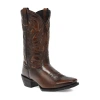 Laredo Mens Lawton Flat Heel Cowboy Boots In Brown