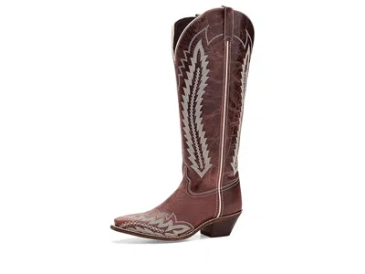 Laredo Roxelle Women's Boots Red: 8.5 B - Medium In Brown