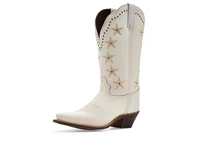 Laredo Serenade Cowboy Women's Boots White: 9 B - Medium, Leather