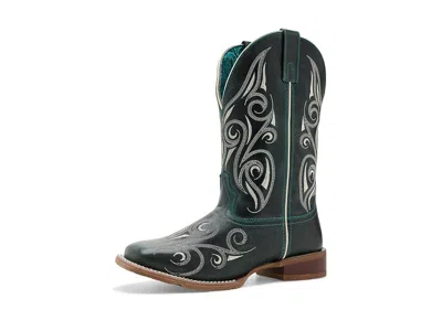 Laredo Spurred Women's Boots Turquoise: 10 B - Medium, Leather
