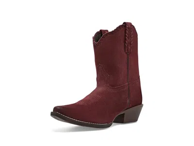 Laredo Whitley Women's Boots Red: 10 B - Medium, Suede In Burgundy