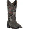 Laredo Women's Cowgirl Approved Scout Aztec Boot In Brown/multi