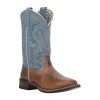 Laredo Womens Darla Flat Heel Cowboy Boots In Brown