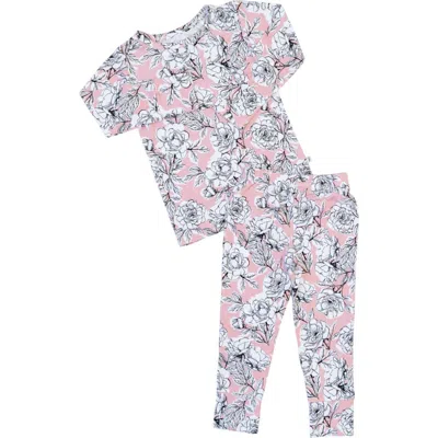 Laree + Co Kids'  Allie 2-piece Long Sleeve Set In Floral