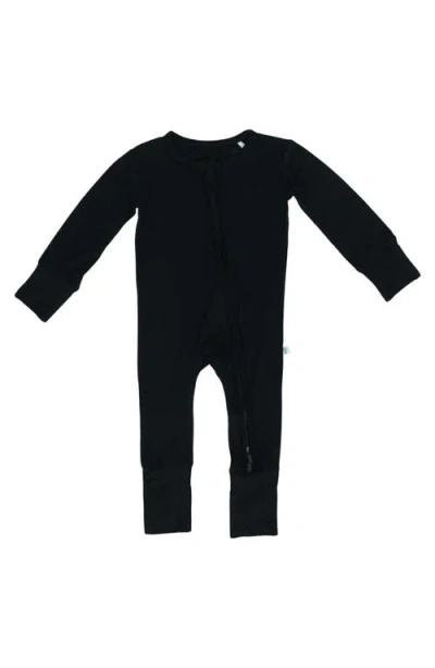 Laree + Co Allie Black Convertible Footie