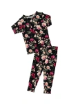 Laree + Co Fallon 2-piece Long Sleeve Set In Black