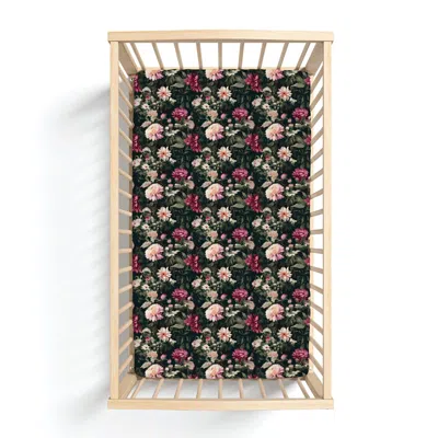 Laree + Co Fallon Bamboo Crib Sheet In Floral Multi