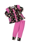 Laree + Co Fallon Peplum & Legging Set In Black