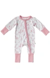 Laree + Co Josiemae Convertible Baby Footie In Multi