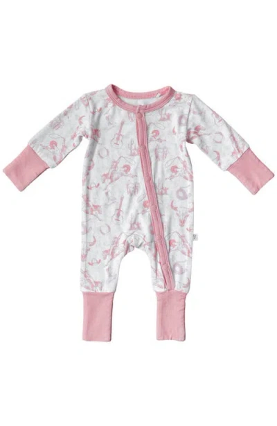 Laree + Co Josiemae Convertible Baby Footie In Multi