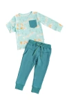Laree + Co Jude Luxe Jogger Set In Blue