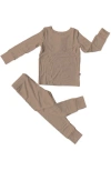 Laree + Co Kid's Spring Solid 2-piece Long Sleeve Set