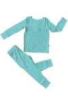 Laree + Co Kid's Spring Solid 2-piece Long Sleeve Set