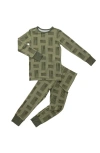 Laree + Co Kolton 2-piece Long Sleeve Set In Green