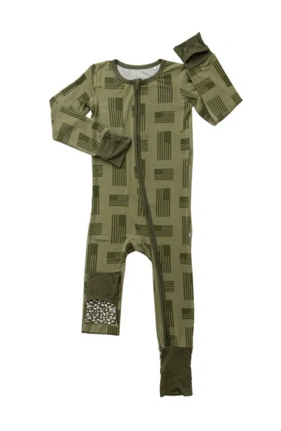 Laree + Co Kids'  Kolton Convertible Footie In Green