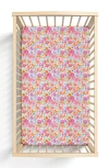 Laree + Co Korrie Crib Sheet In Floral