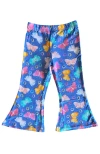 Laree + Co Kids'  Korrie Flared Leggings In Butterflies