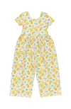 Laree + Co Leighton Leggy Romper In Yellow