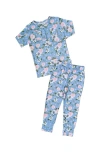 Laree + Co Lillian 2-piece Long Sleeve Set In Floral