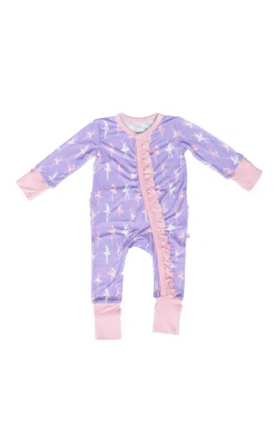 Laree + Co Babies'  Lillian Ballerina Ruffle Convertible Footie