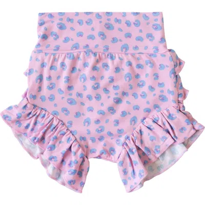 Laree + Co Babies'  Lillian Ruffle Bummies In Pink